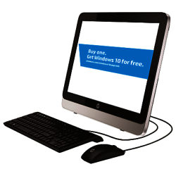 HP 22-2130na TouchSmart All-in-One Desktop PC, Intel Core i3, 8GB RAM, 1TB, 21.5